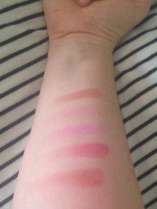 BH Cosmetics Blush Palette Swatches