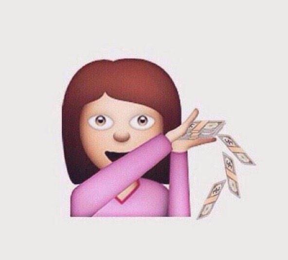 emoji money girl 