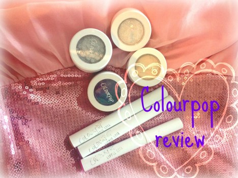 Colourpop Review swatches