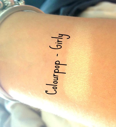 Colourpop Girly Swatch