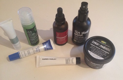 The Body Shop Trilogy Rosehip oil Lush Karen