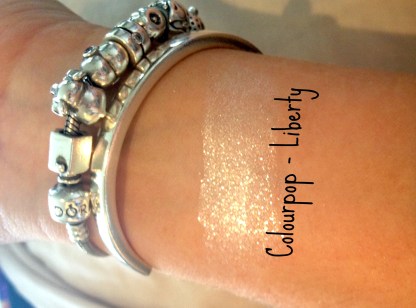 Colourpop Liberty swatch