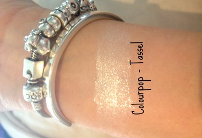 Colourpop Tassle Swatch