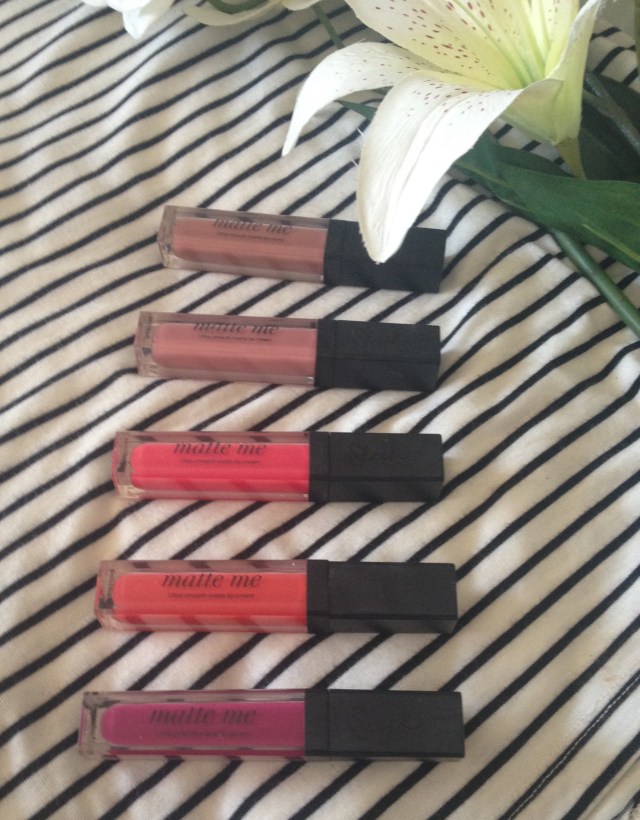 Sleek matte me lip creams review swatches birthday suit