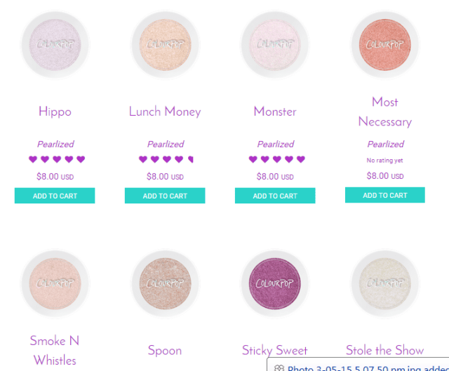 colourpop highlighters