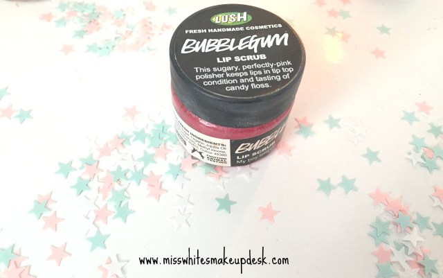 Lush Bubblegum lip scrub