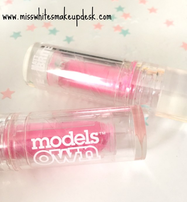 Models Own lipsticks