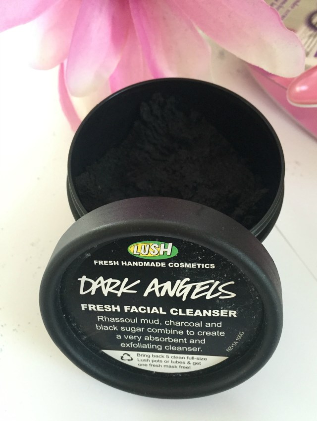 Lush dark Angels cleanser oily skin