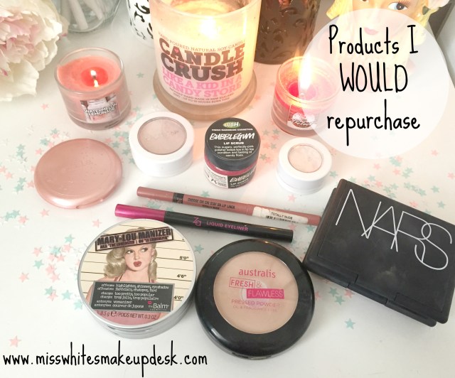 Products I would repurchase back up NARS Mary Lou