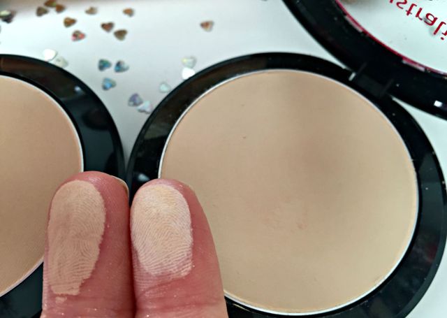 Australis Cosmetics Fresh & Flawless Powder Comparison Review Swatches Light Beige