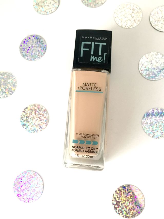 Maybelline Fit Me Matte + Poreless Foundation Review