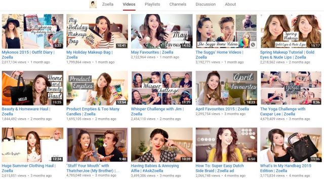 Youtube sponsored video money zoella pointless blog alfie shaaanxo