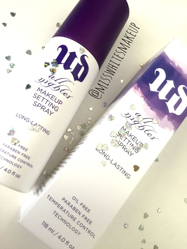Urban Decay All Nighter Setting Spray review
