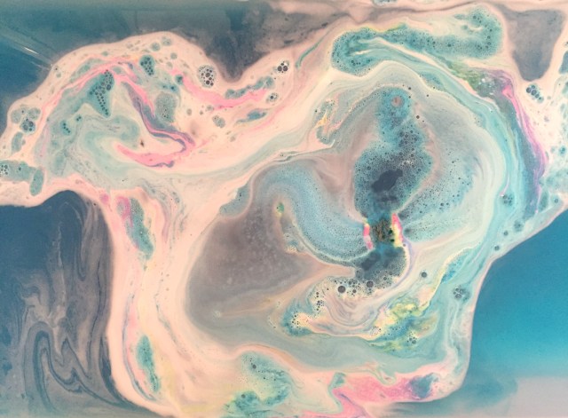 Lush Intergalactic Bath Bomb in Bath