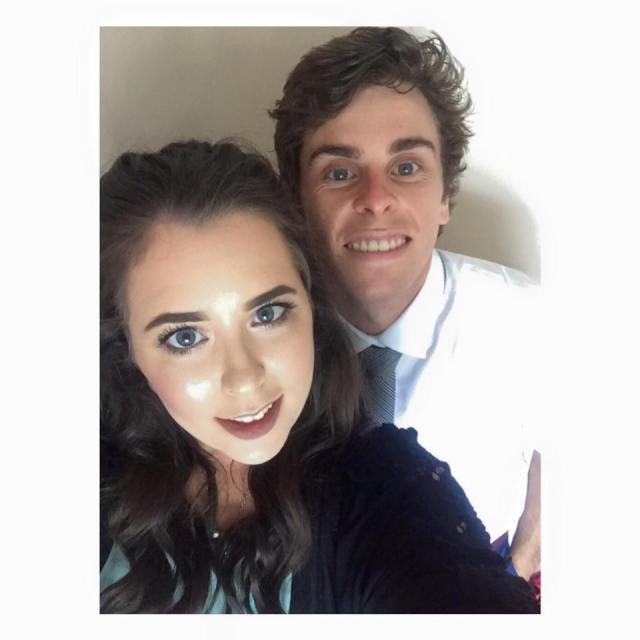 Couple engagement proposal ring