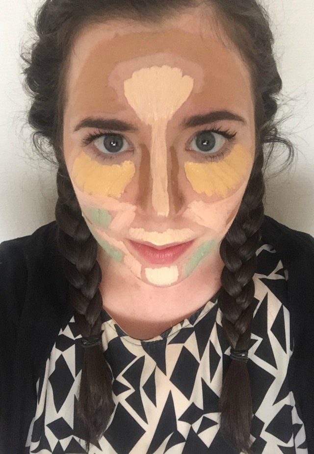 L.A. Girl PRO.conceal Contouring and highlighting and correcting