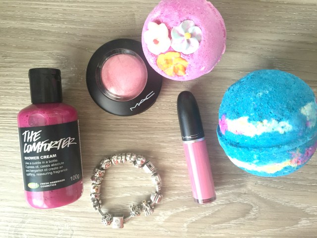 Proposal Haul Engagement Lush Pandora Intergalactic Mac Cosmetics