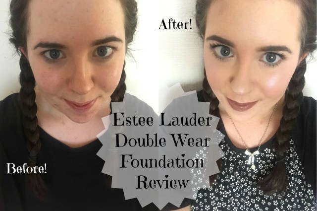Estee Lauder Double Wear Before and After Review Test Best foundation ever