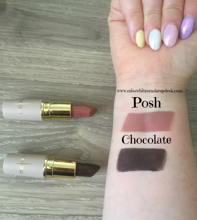 Mellow Cosmetics Matte Lipstick Swatch Posh Chocolate