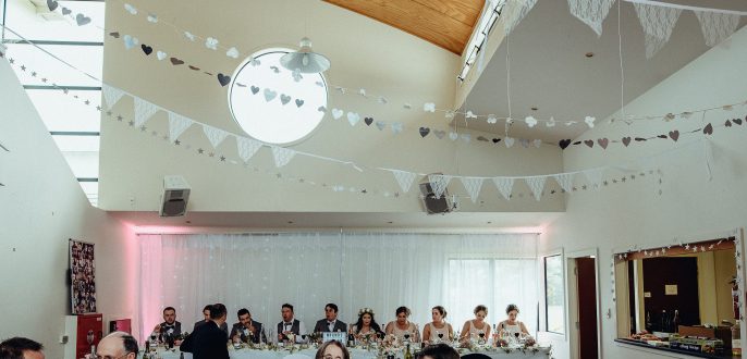 Wedding reception Guthrie Pavillion